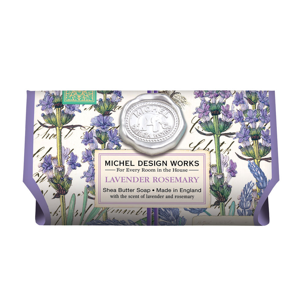 Michel Design Lavender Rosemary Large Bath Soap Bar