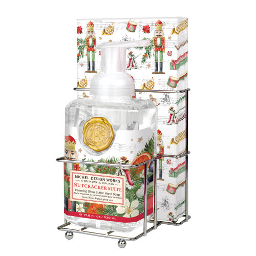 Nutcracker Suite Foaming Soap Napkin Set