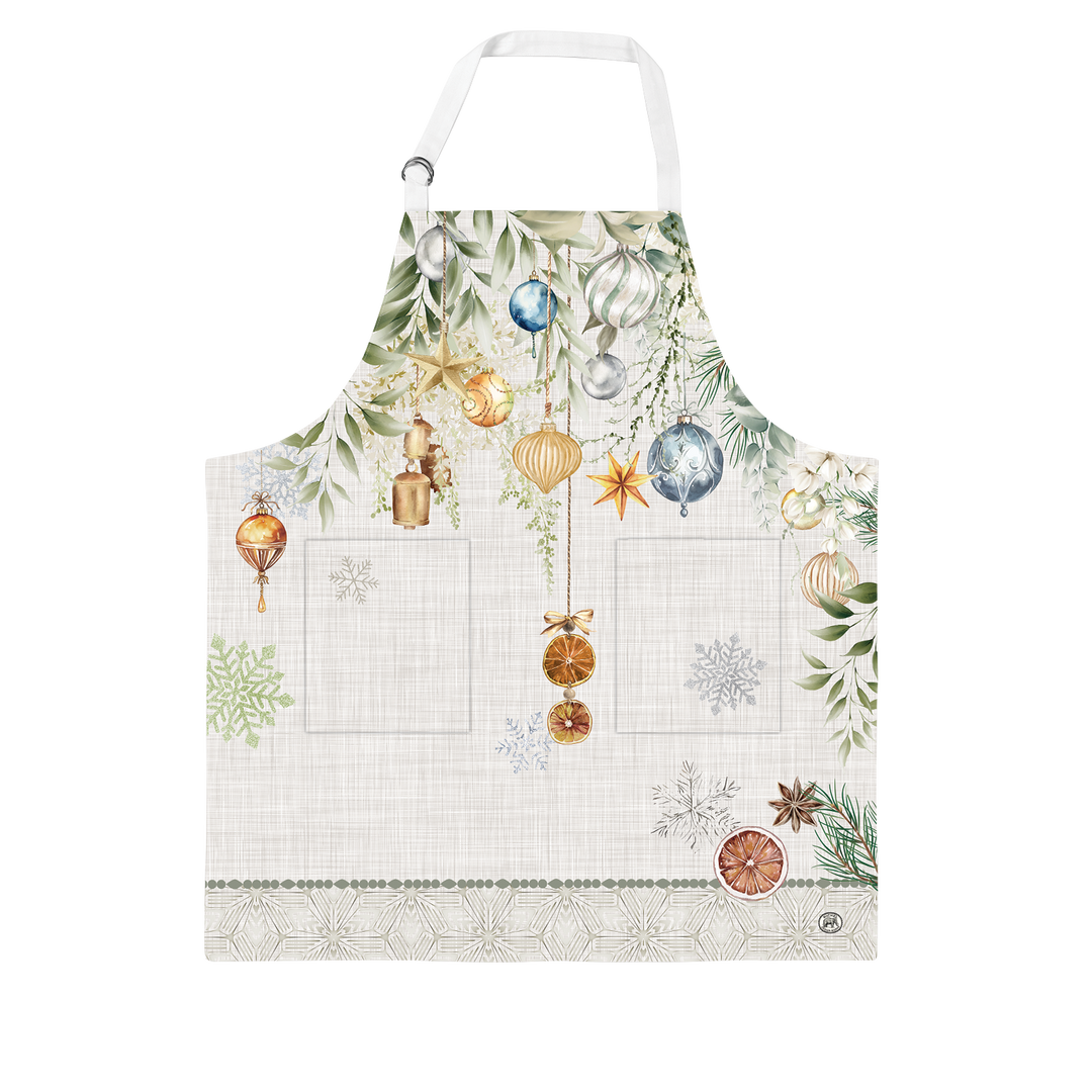 Peace on Earth Apron with Pockets