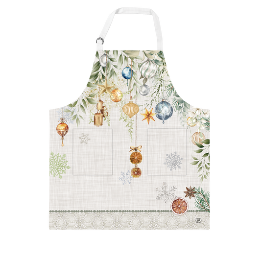 Peace on Earth Apron with Pockets