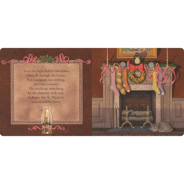 The Night Before Christmas Sleigh Bell Gift Set: The Classic Edition Board Book with a Keepsake Sleigh Bell