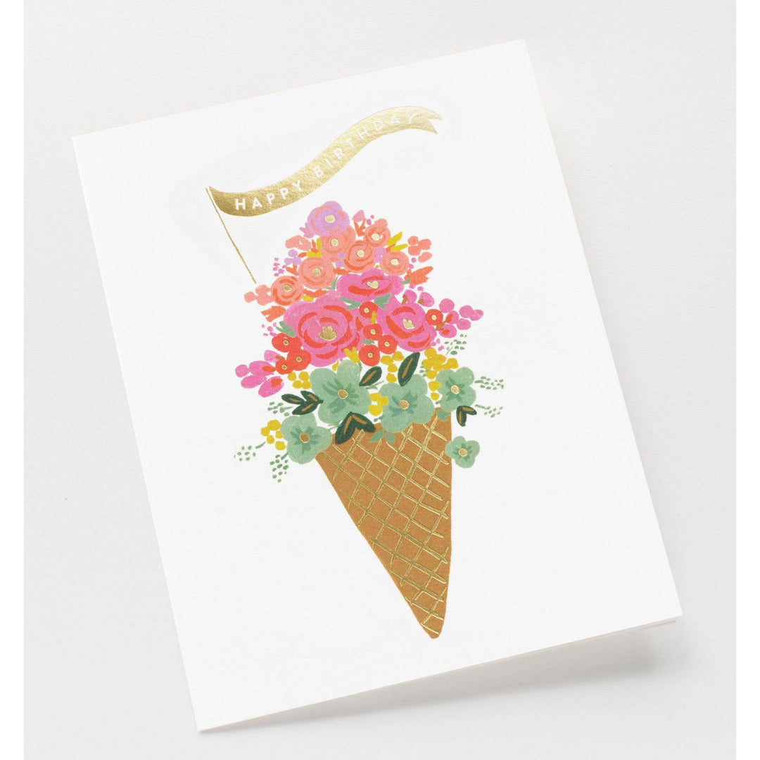Ice Cream Birthday Card