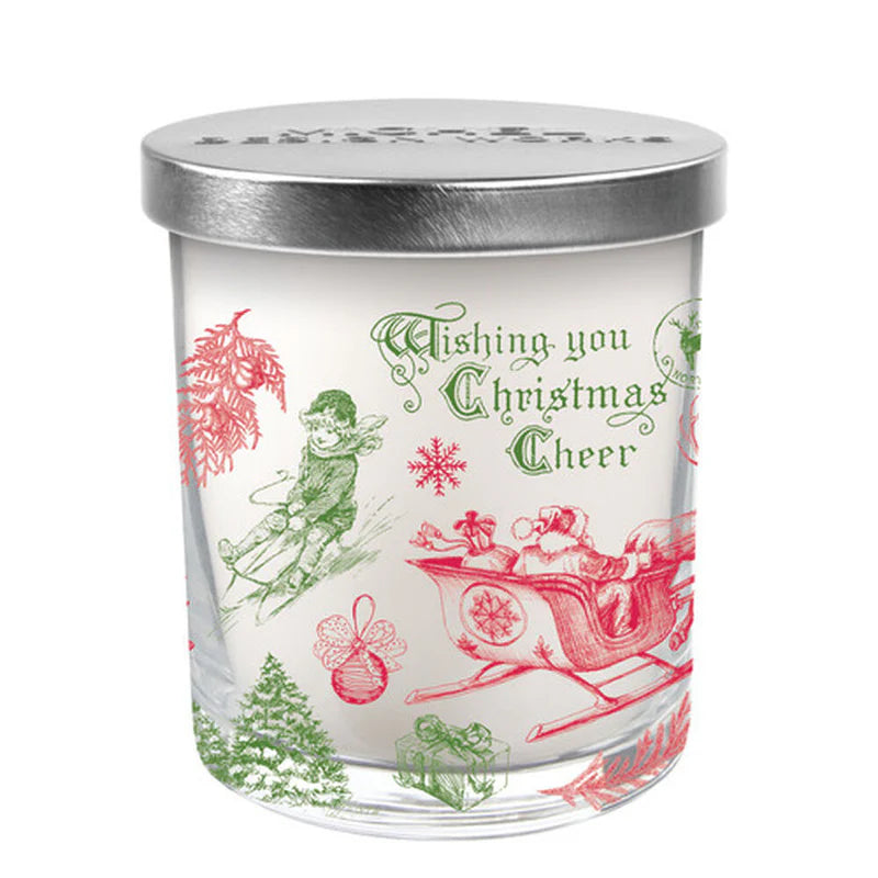 Its Christmastime Candle Jar with Lid