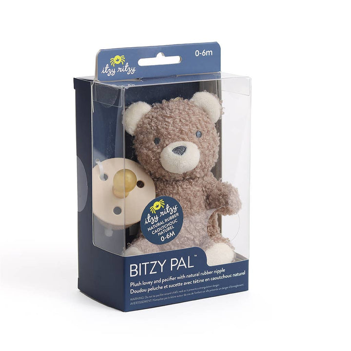 Itzy Ritzy Bitzy Pal Natural Rubber Pacifier &amp; Plush