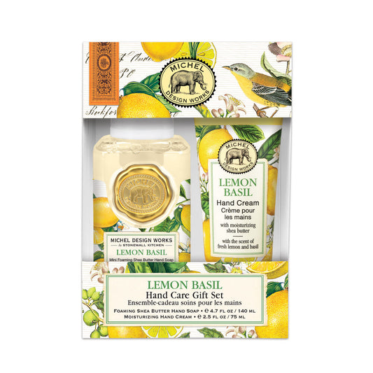 MDW Lemon Basil Hand Care Gift Set