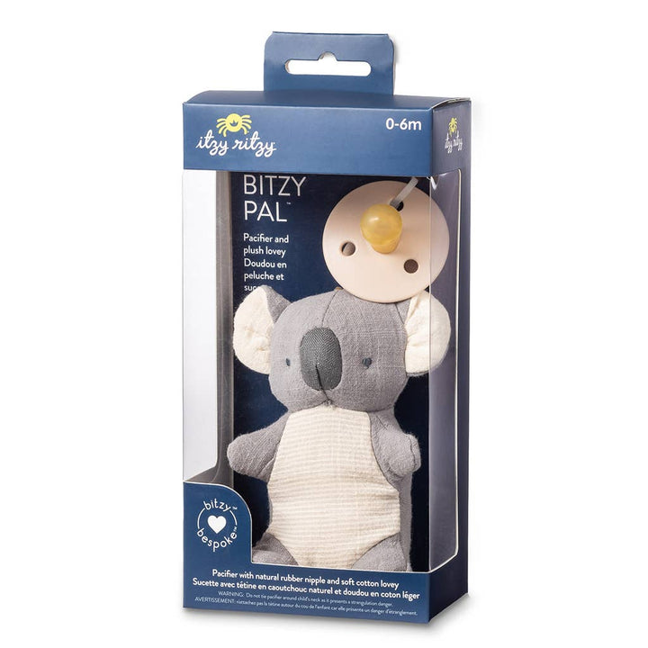 Itzy Ritzy Bitzy Pal Natural Rubber Pacifier &amp; Plush