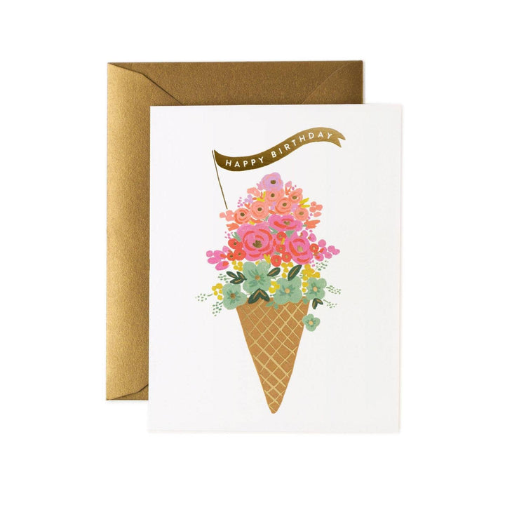 Ice Cream Birthday Card