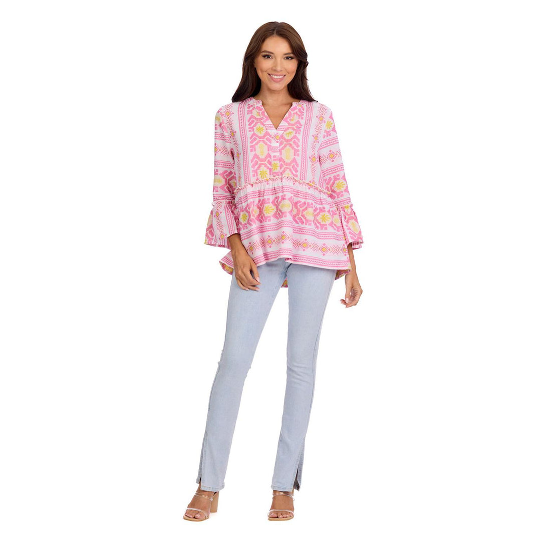 Callaway Jacquard Top