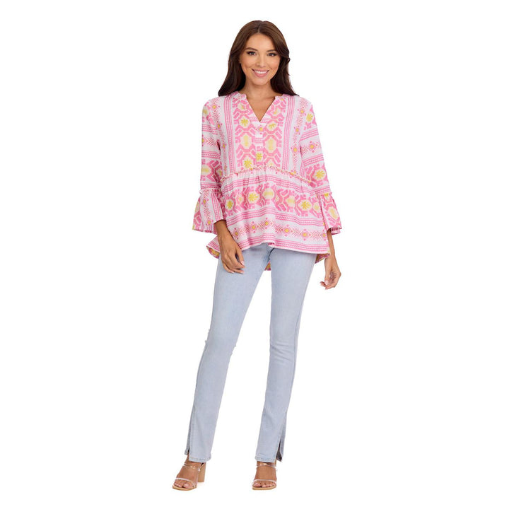 Callaway Jacquard Top