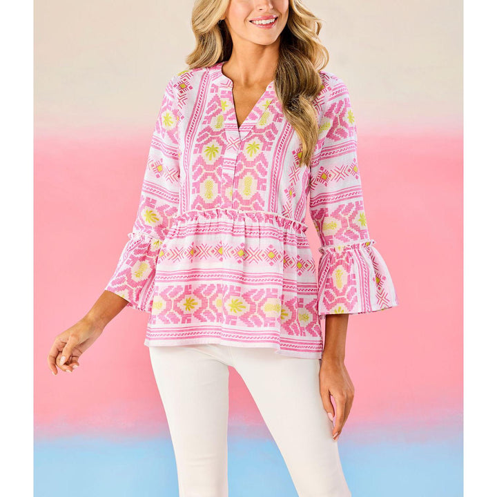 Callaway Jacquard Top