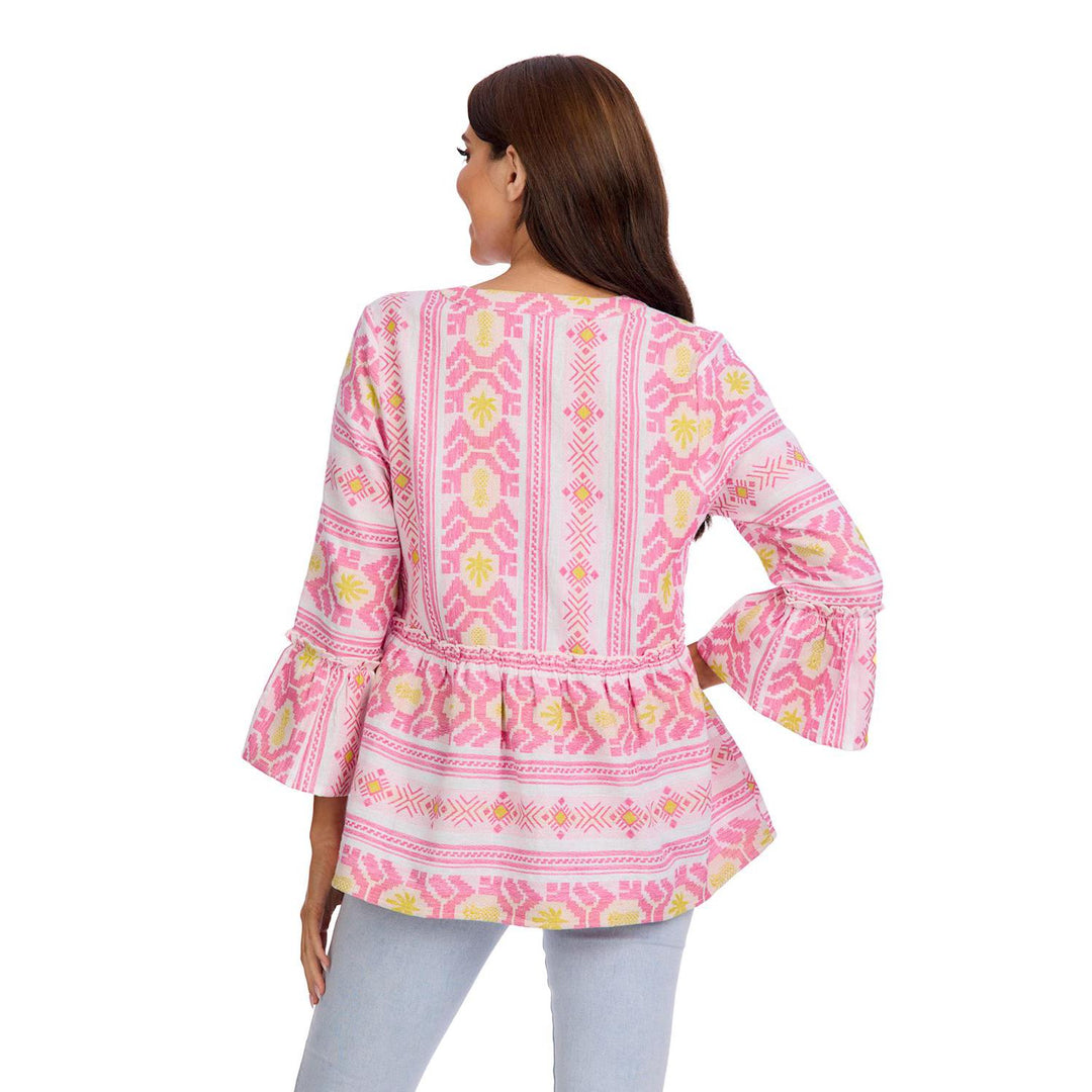 Callaway Jacquard Top