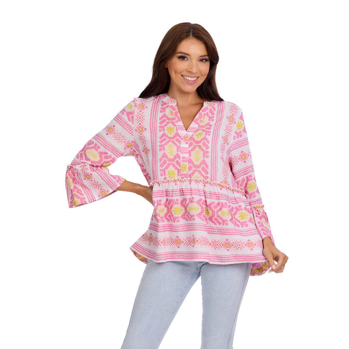 Callaway Jacquard Top