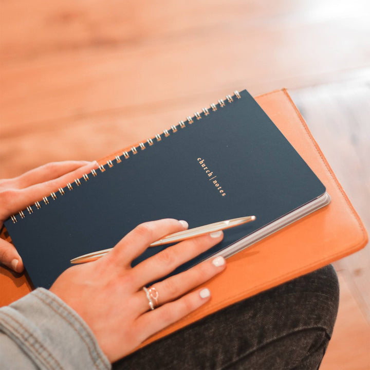 Navy Church Notes Bible Study Notebook