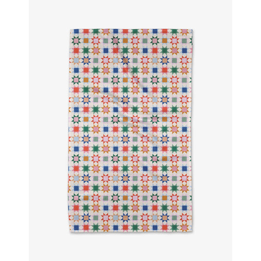 Patchwork Picnic Tea Towel