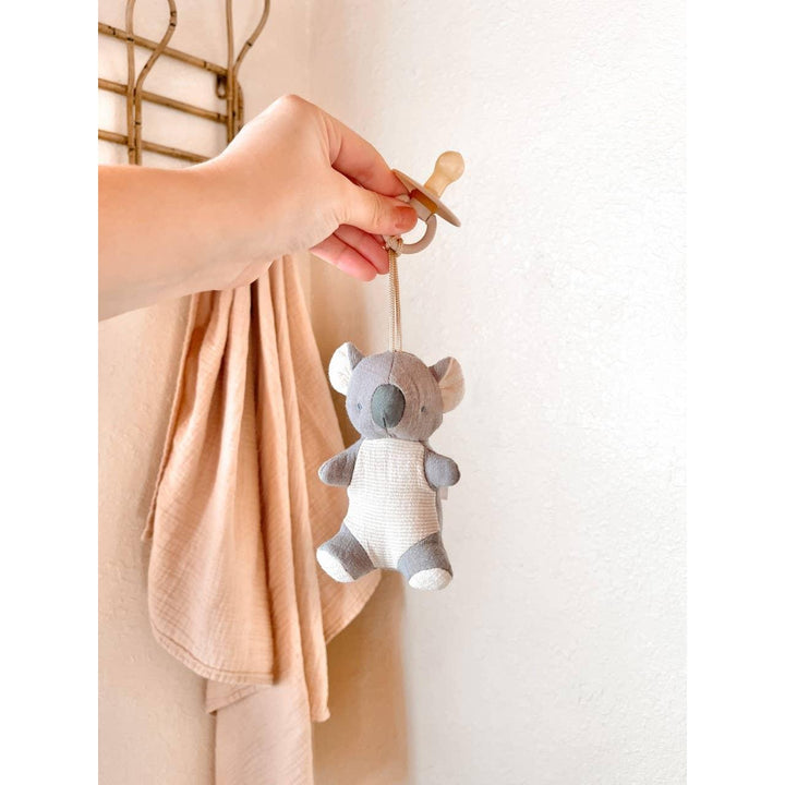 Itzy Ritzy Bitzy Pal Natural Rubber Pacifier &amp; Plush