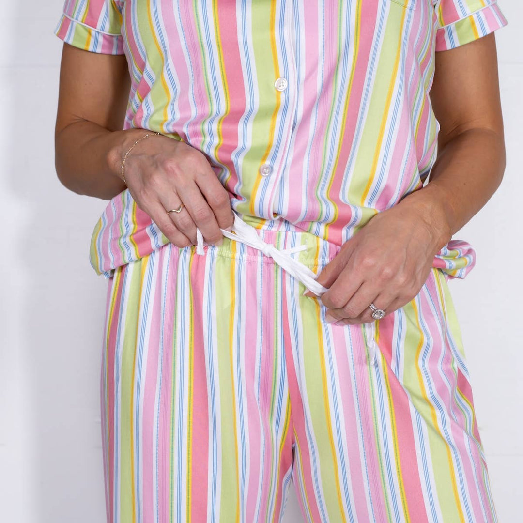 Janey Stripe Sleep Shirt &amp; Pants