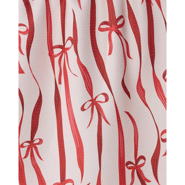 Falling Ribbon Tea Towel - Holiday 2026