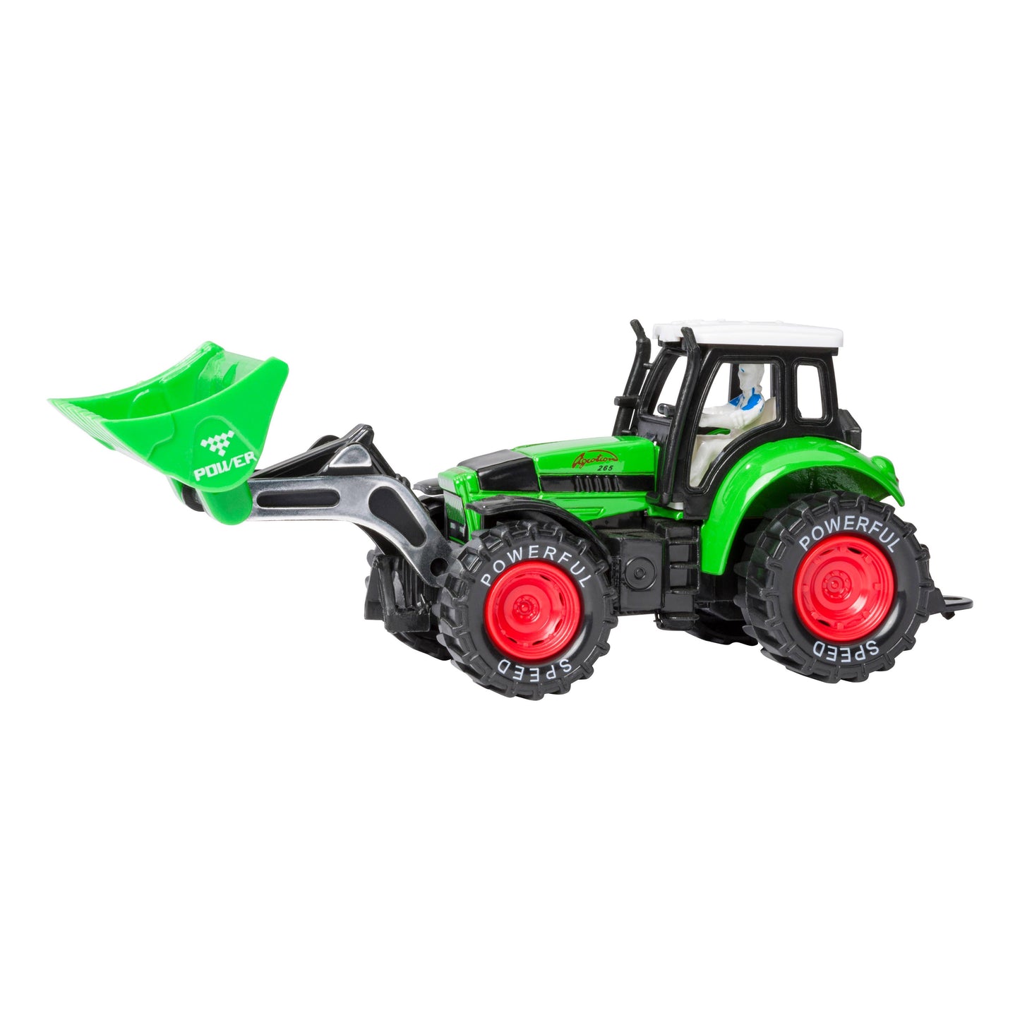 Rollin' Scoop Tractor-Toy Tractor, Farm Toys, Die Cast