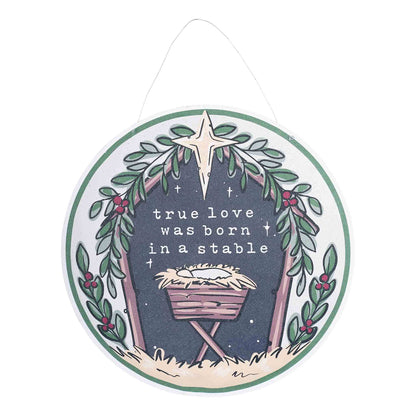 Born in a Stable/Hello Wreath Burlee