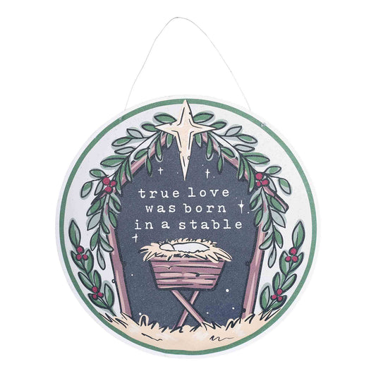 Born in a Stable/Hello Wreath Burlee