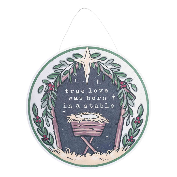 Born in a Stable/Hello Wreath Burlee