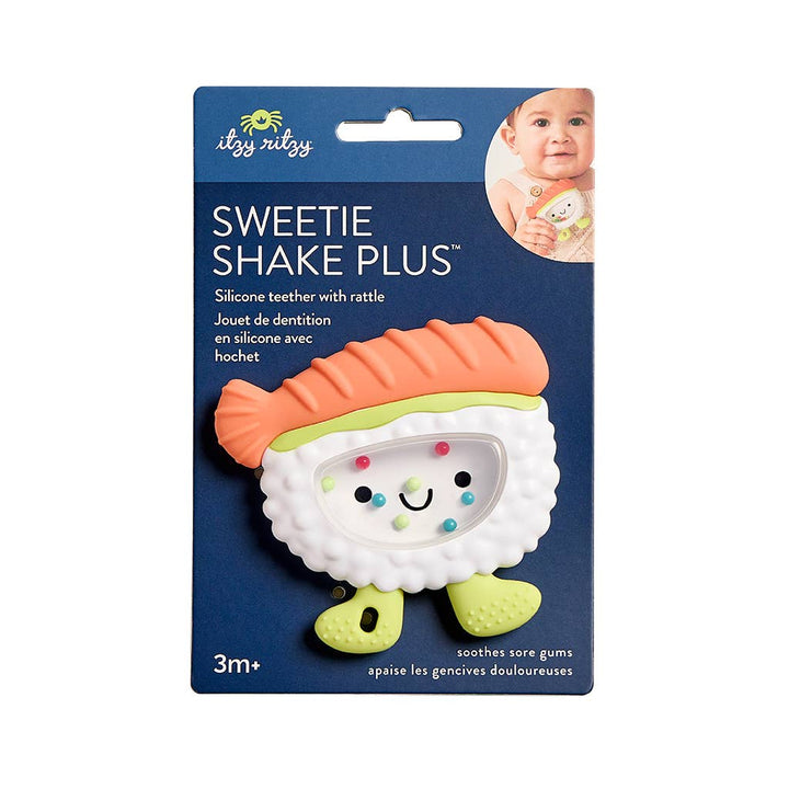Itzy Ritzy Sweetie Shake Plus™ - Teething + Rattle Toy