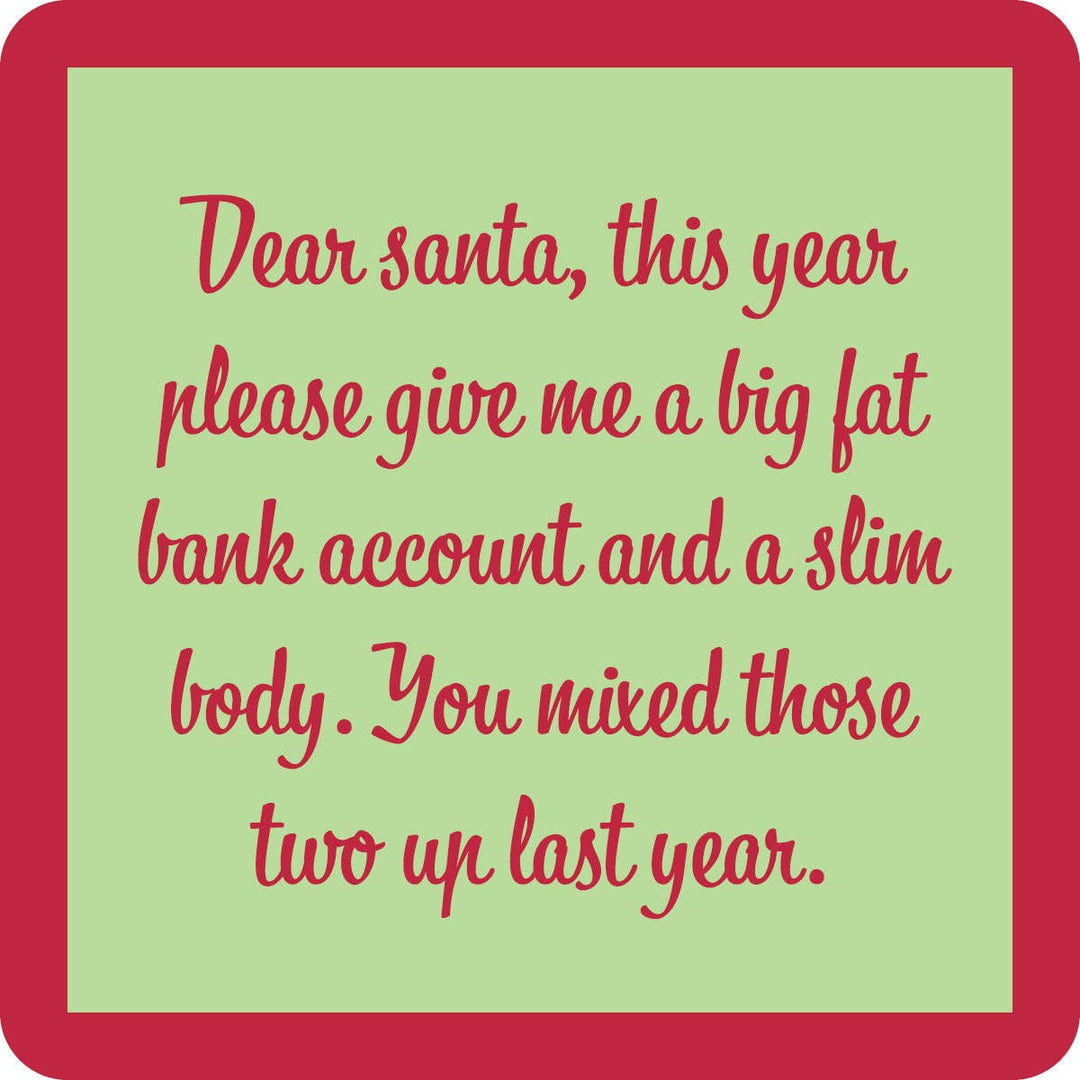 COASTER: XMAS Dear Santa