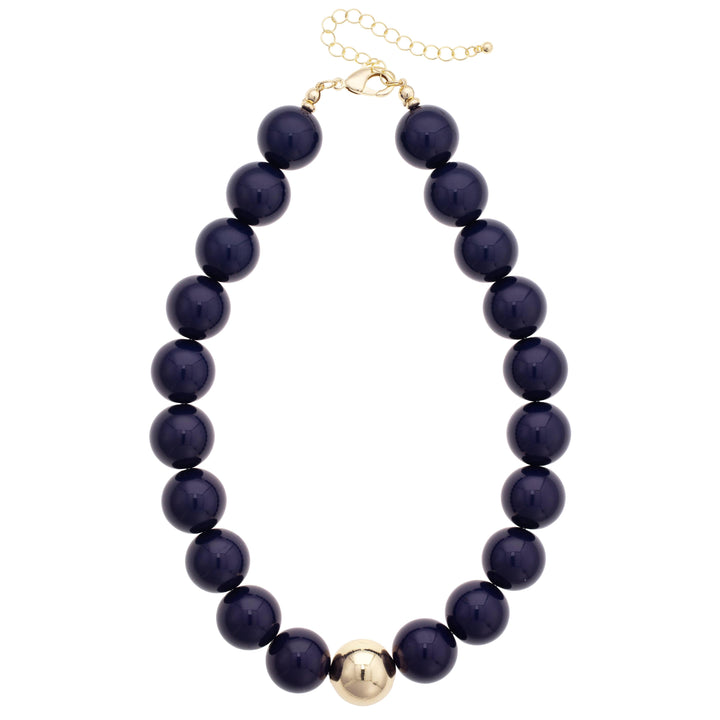 Marjorie Game Day Gumball Beaded Necklace