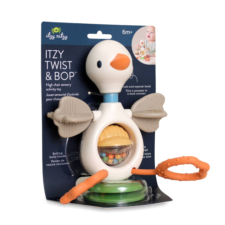 *NEW* Itzy Twist &amp; Bop™ - High Chair Sensory Toy Goose