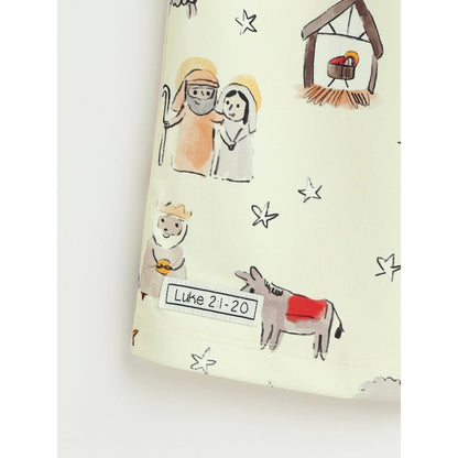 Away in a Manger PJ Girls Nightgown Polyester