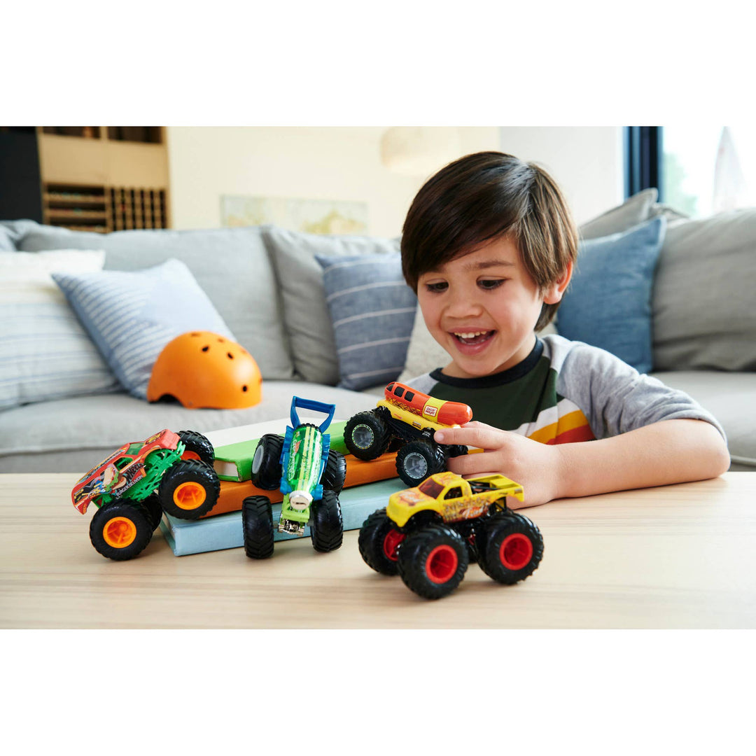Mattel Hot Wheels Monster Trucks 4 Pack