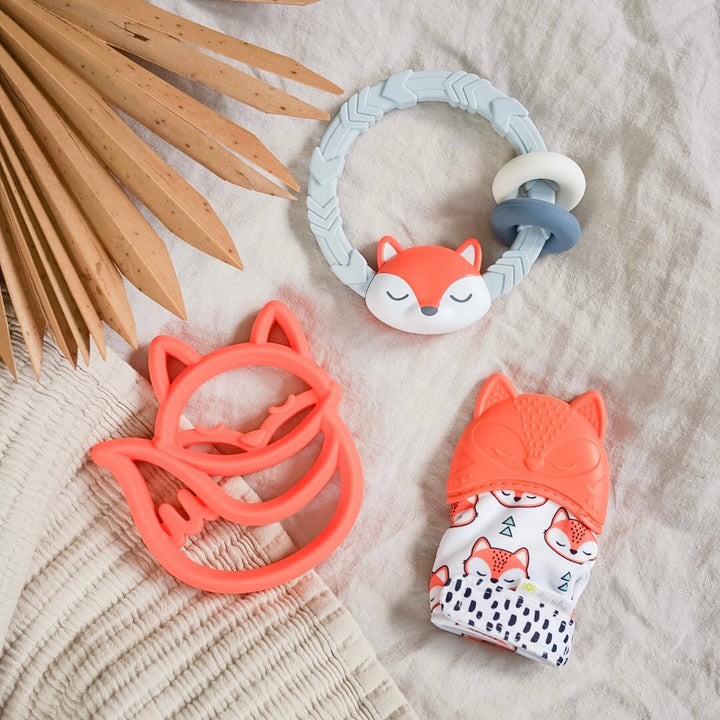 Itzy Ritzy Rattle™ Silicone Teether Rattles