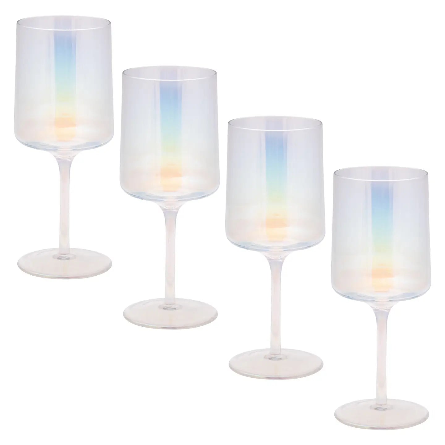 Mid Century Wine Glass - Set of 4