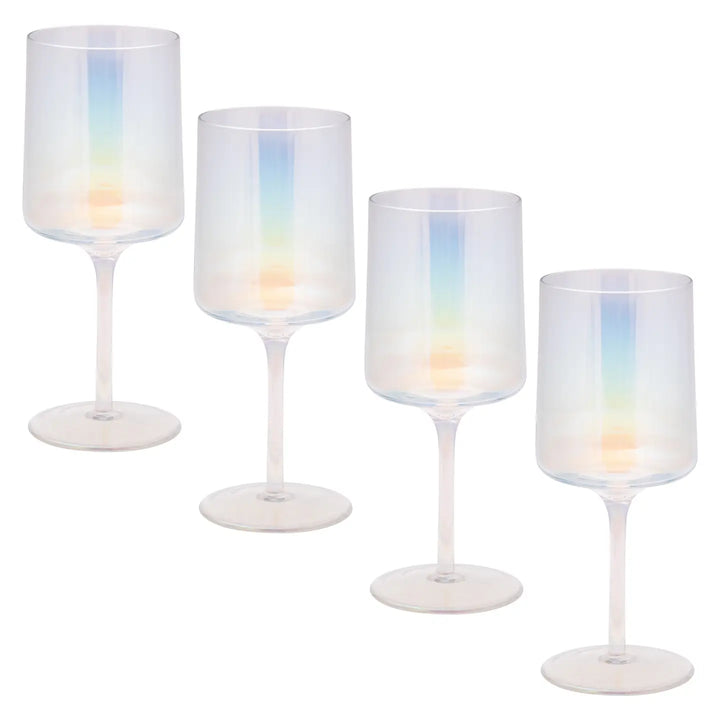 Mid Century Wine Glass - Set of 4