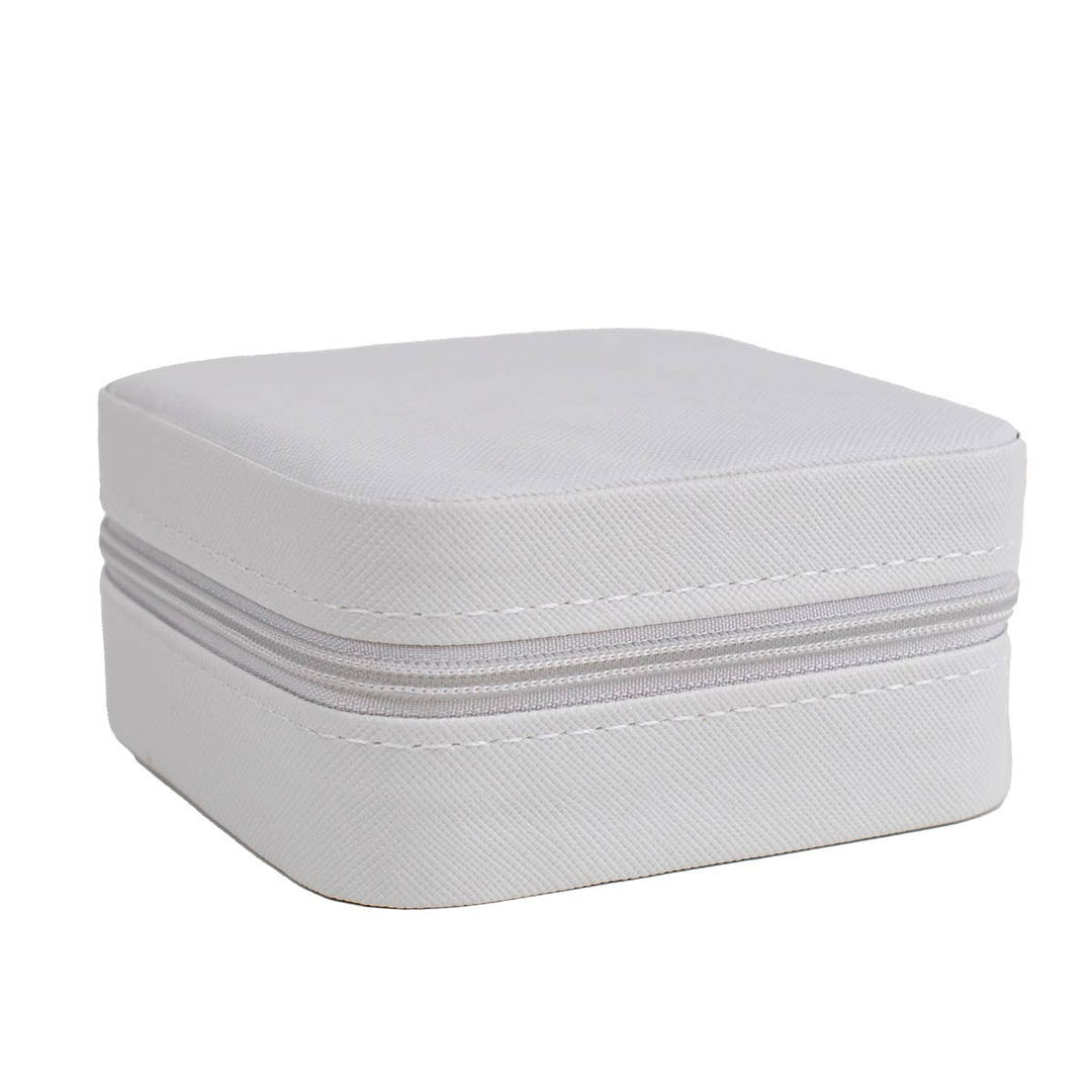 Sadie Jewelry Organizer  Cream 3.75x1.75x3.75