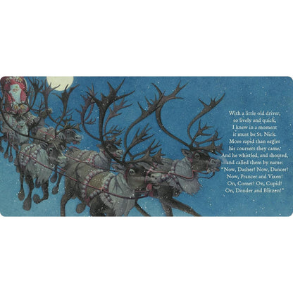 The Night Before Christmas Sleigh Bell Gift Set: The Classic Edition Board Book with a Keepsake Sleigh Bell