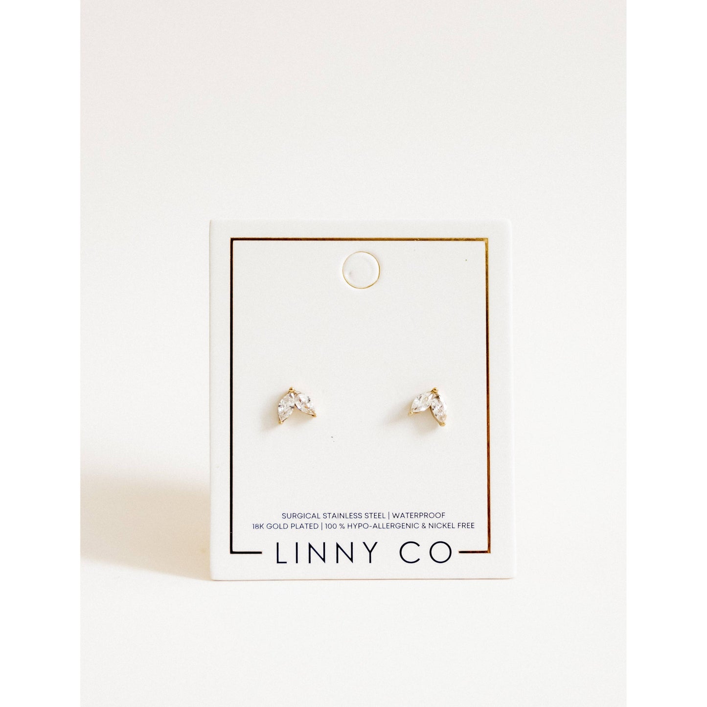 Screwback Stud Earrings - Nova
