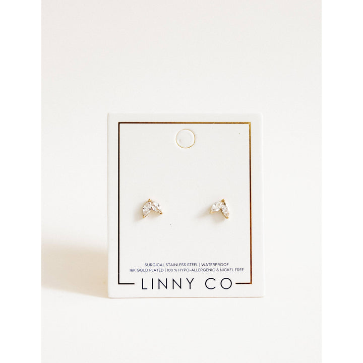 Screwback Stud Earrings - Nova