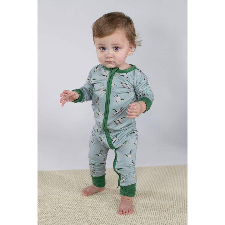 Mallards /  Ducks - Convertible Zip PJs