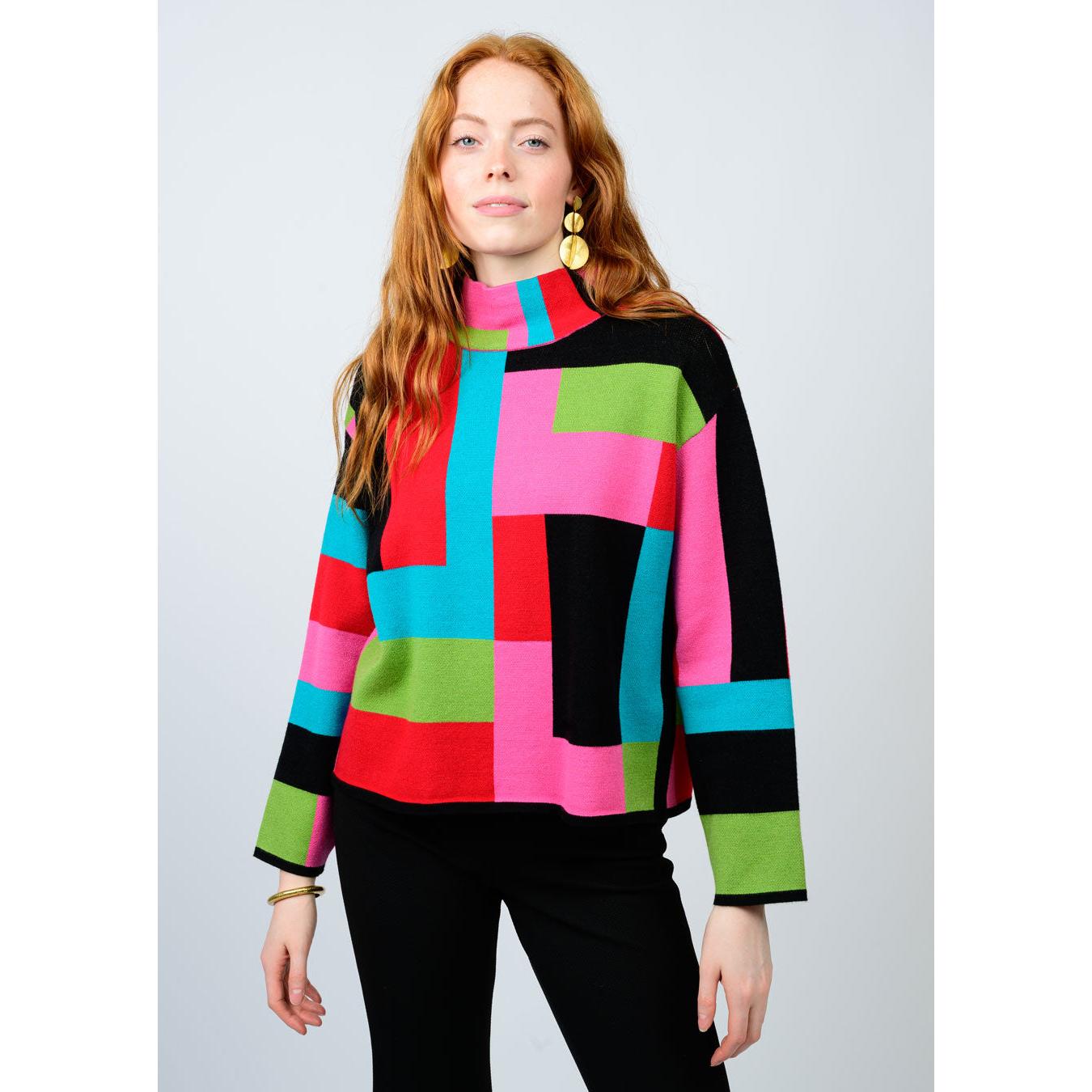 Color Block Sweater by Ivy Jane