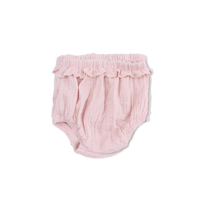 Lotus Flower Ducklings Organic Muslin Dress &amp; Bloomer Set | Angel Dear