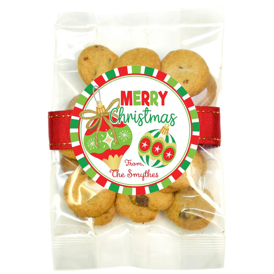 PERSONALIZED Christmas Cookie Bags (Label PORN)