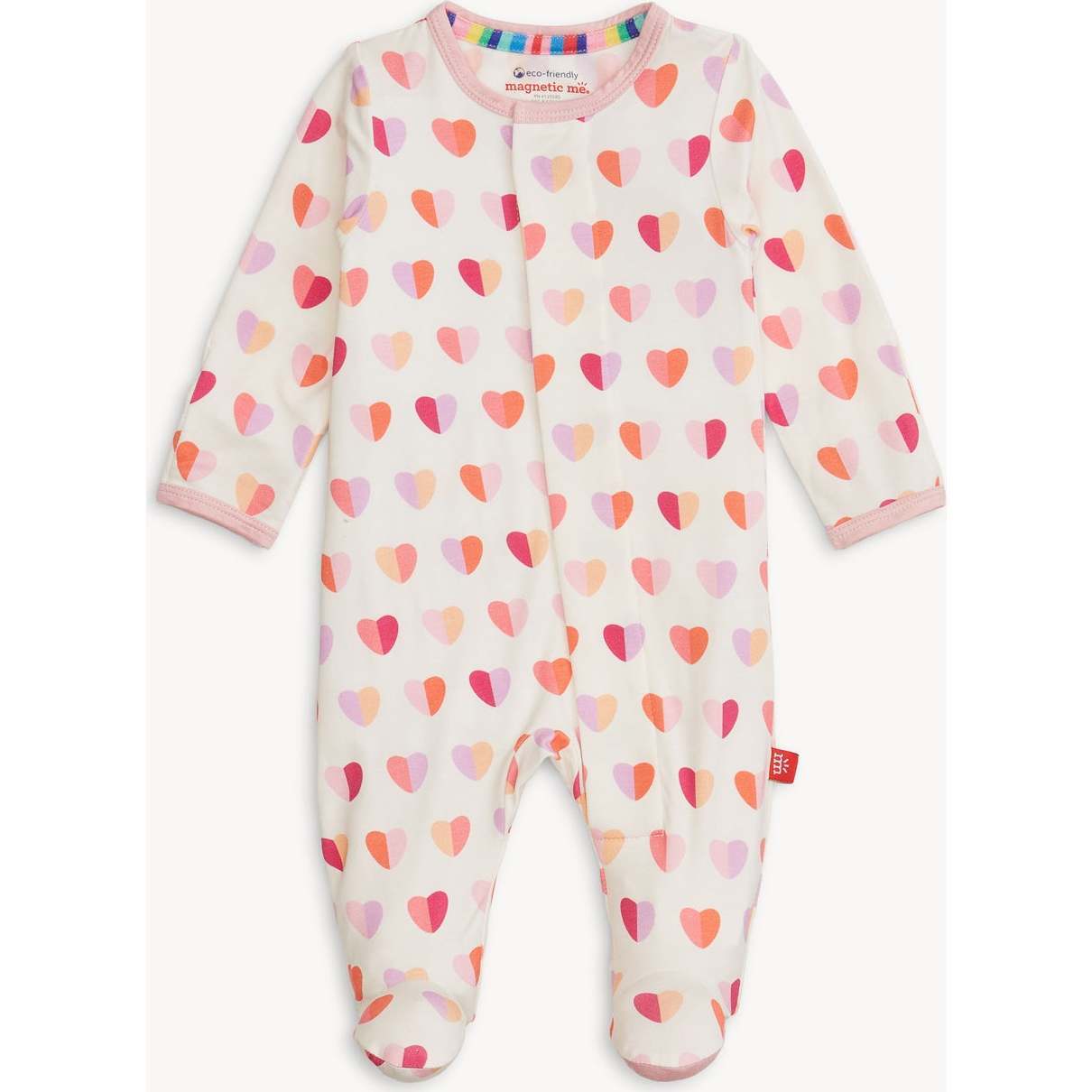 Pink XOXO Modal Convertible Coverall