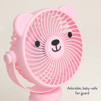 Itzy Ritzy® Itzy Breeze™ 3-Speed Stroller Fan – Pink