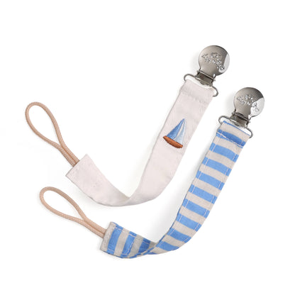 Itzy Ritzy Itzy Clip™ - Fabric Pacifier Strap (2-Pack)