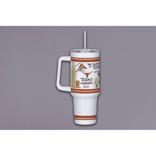 TX 40oz Tumbler w/ Handle
