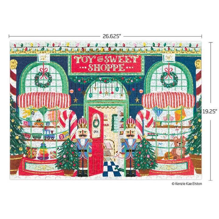 Toy &amp; Sweet Shoppe 1000 Piece Puzzle | Holiday Gift