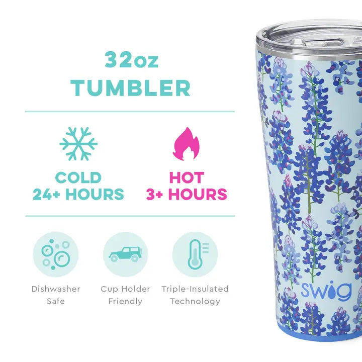 Bluebonnet Tumber (32oz)