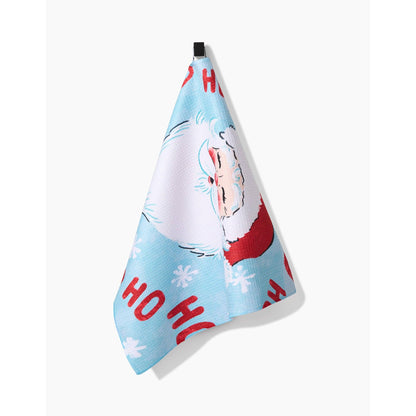 Merry Santa Claus Tea Towel