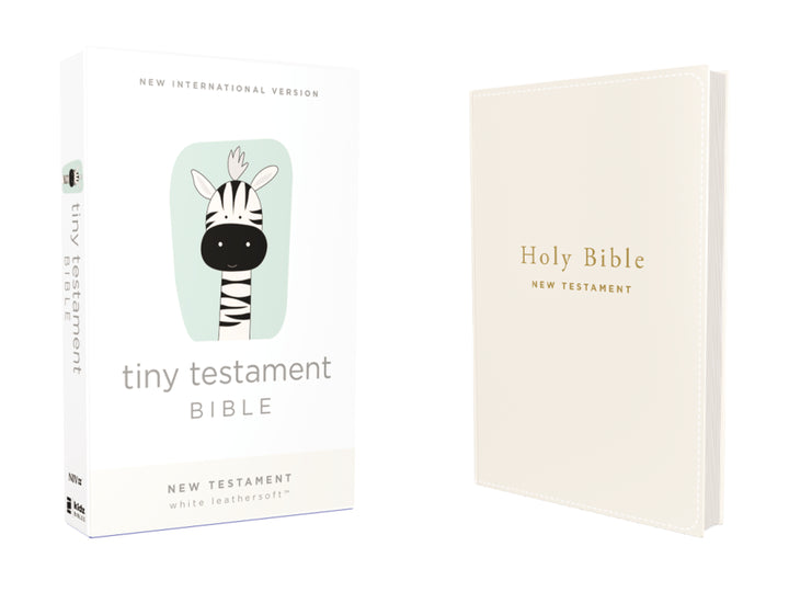 NIV Tiny Testament Bible, New Testament, Leathersoft, White